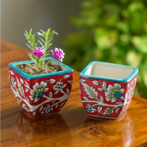 Hand-Painted Pottery